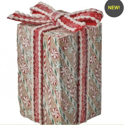 SUGAR & SPICE GIFT BOX ORNAMENT