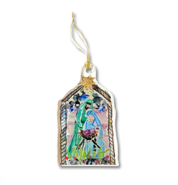 Holy Family Acrylic Ornament