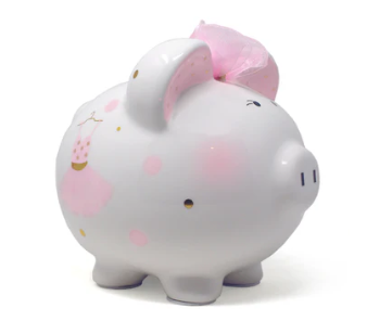Ballerina Piggy Bank