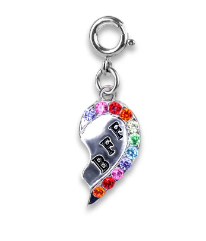 Silver BFF Broken Heart Charm It!