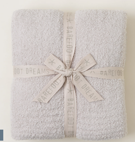 Barefoot Dreams CozyChic Throw Stone