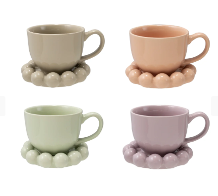 Belinda Belles Stoneware Ball Mug