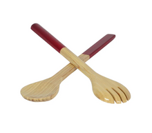 Large Bamboo Salad Server Set