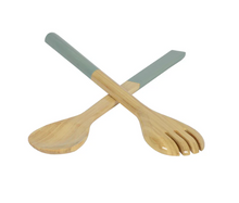 Large Bamboo Salad Server Set