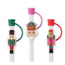 Swig Christmas Nutcracker Straw Topper Set