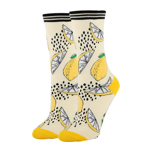 Slightly Bitter Lemon Socks