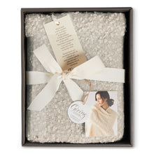 The Giving Collection Cream Giving Shawl
