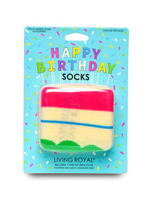 Birthday Cake Socks