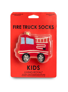 Kids' Firetruck Socks