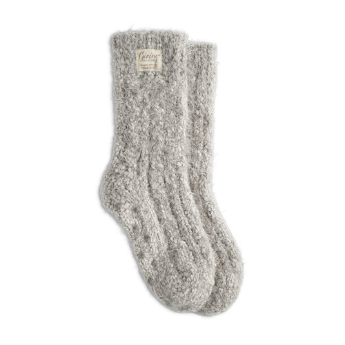 The Giving Collection Taupe Giving Socks