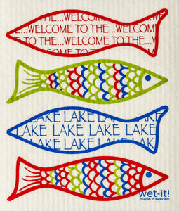 Wet-It! Welcome To The Lake Cloth