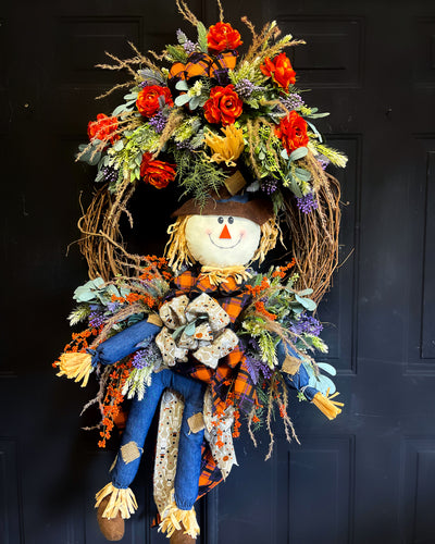 Giant Scarecrow Wreath