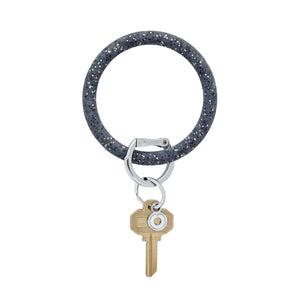 Oventure Ring Big O Silicone Sparkle Confetti Key Chains