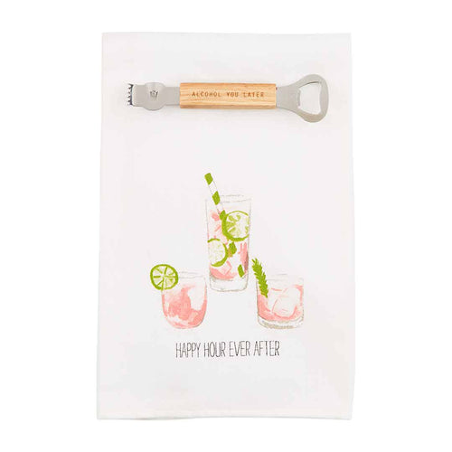 Happy Hour Towel Bar Set