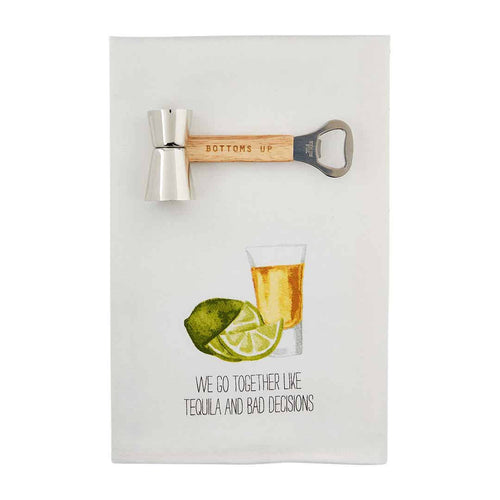 Tequila Hand Towel Bar Set