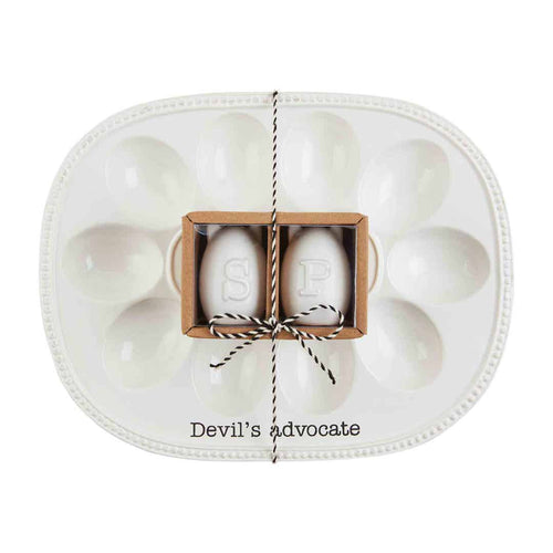 Deviled Egg Tray & Shaker Set