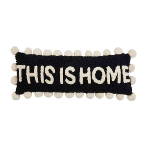 This Is Home Tufted Long Pillow