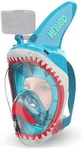 Kids Snorkel Mask Full Face Set. Snorkeling Set