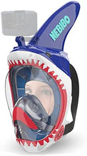 Kids Snorkel Mask Full Face Set. Snorkeling Set