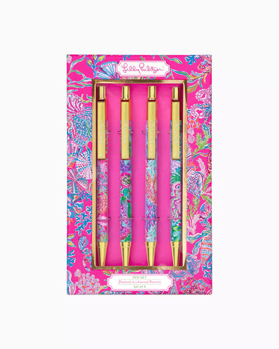 Lilly Pulitzer Assorted Pen Set