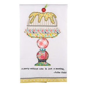 Glory Haus "A party without cake" Tea Towel