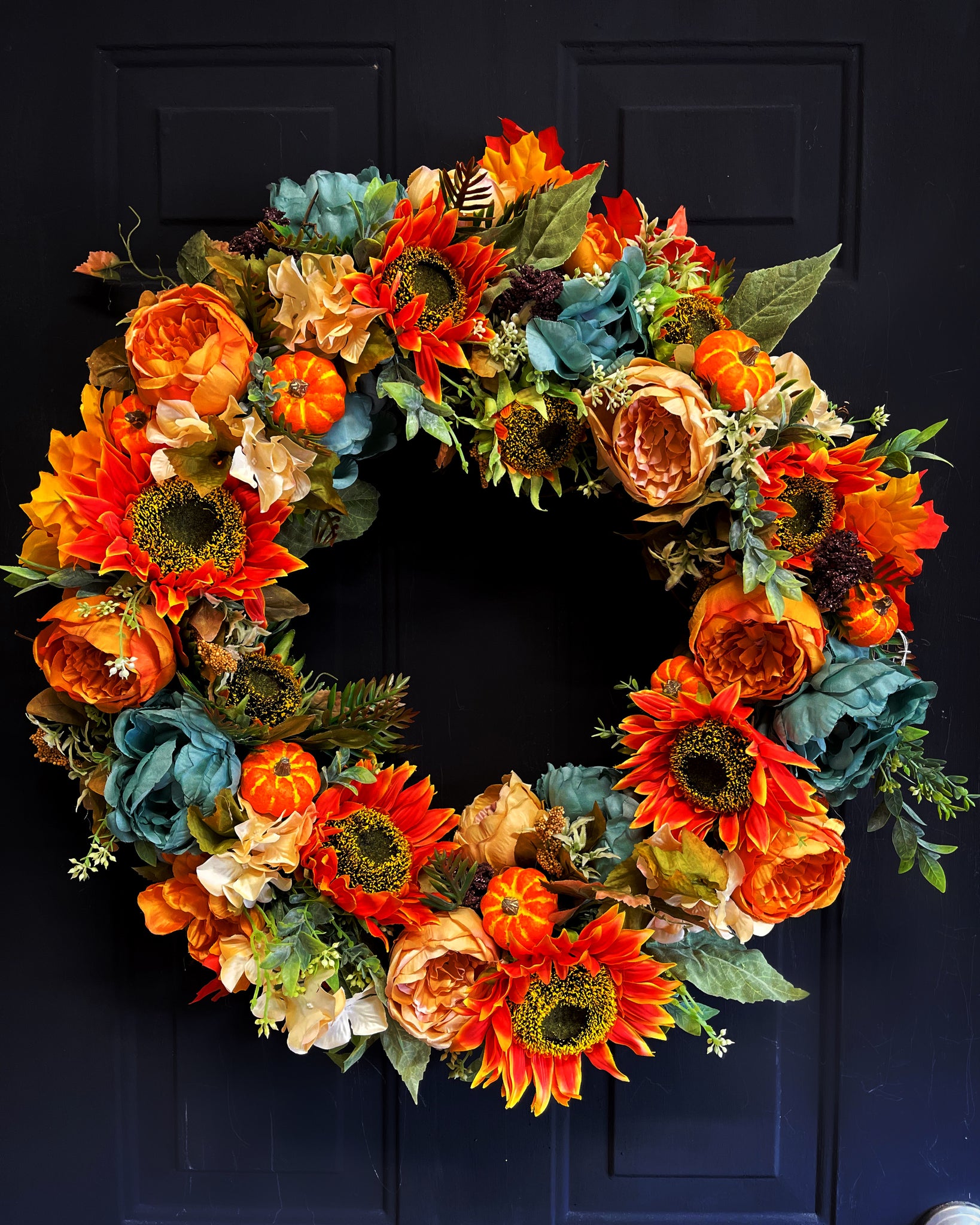 Vibrant Round Wreath