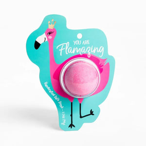 "You are so flamazing" Flamingo Bath Bomb