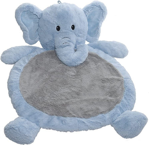 Blue Elephant Baby Mat