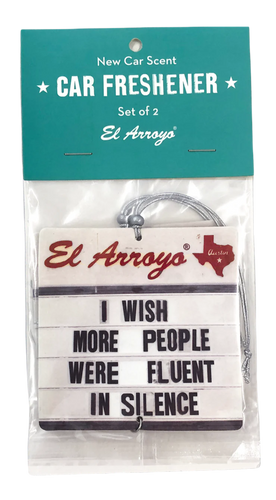 El Arroyo Fluent in Silence Air Freshener (2 pack)