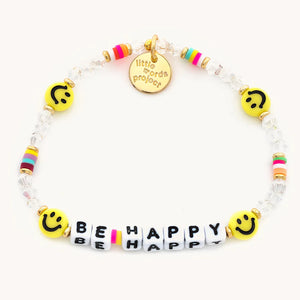 Little Words Project "Be Happy" Bracelet