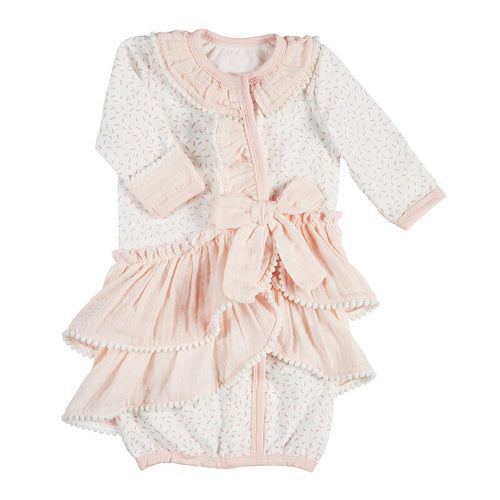 Mini Pom Baby Gown