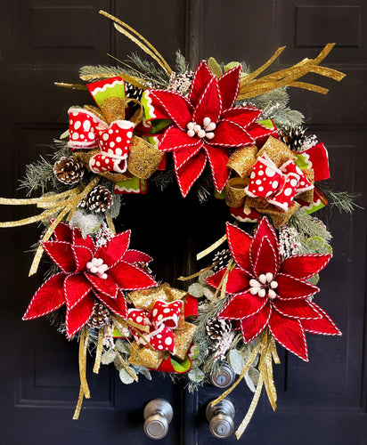 Fabulous Pinecone Christmas Wreath
