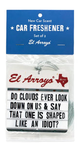 El Arroyo Do Clouds Air Freshener (2 pack)