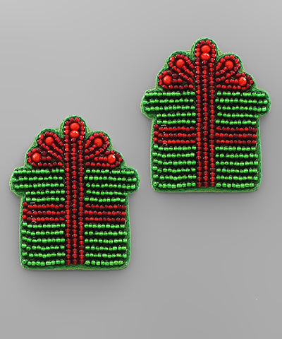 Christmas Present Earrings