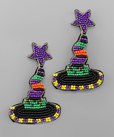 Witches Hat Earrings