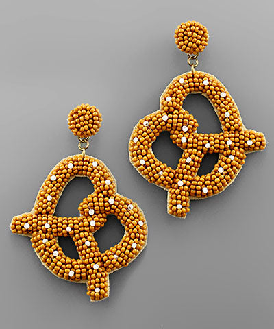 Pretzel Earrings