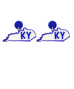 Kentucky Map Earrings