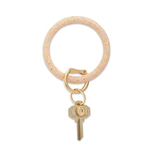Oventure Ring Big O Silicone Sparkle Confetti Key Chains