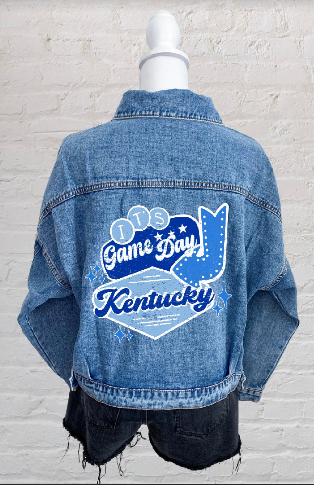 It's Game Day Kentucky Jean Jacket