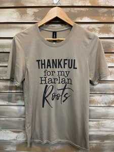 "Thankful for my Harlan Roots" T-shirt
