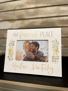 "Our Favorite place Harlan, Kentucky" frame