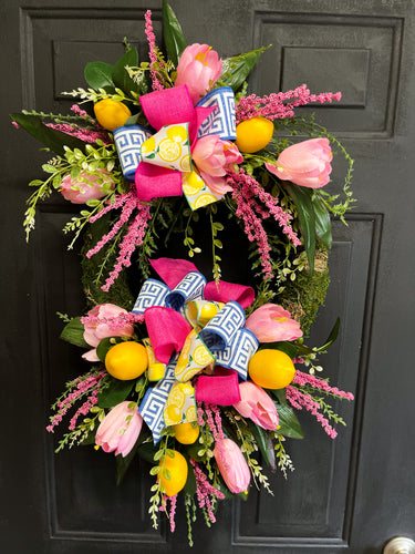 The Lucille Loves Lemons Wreath