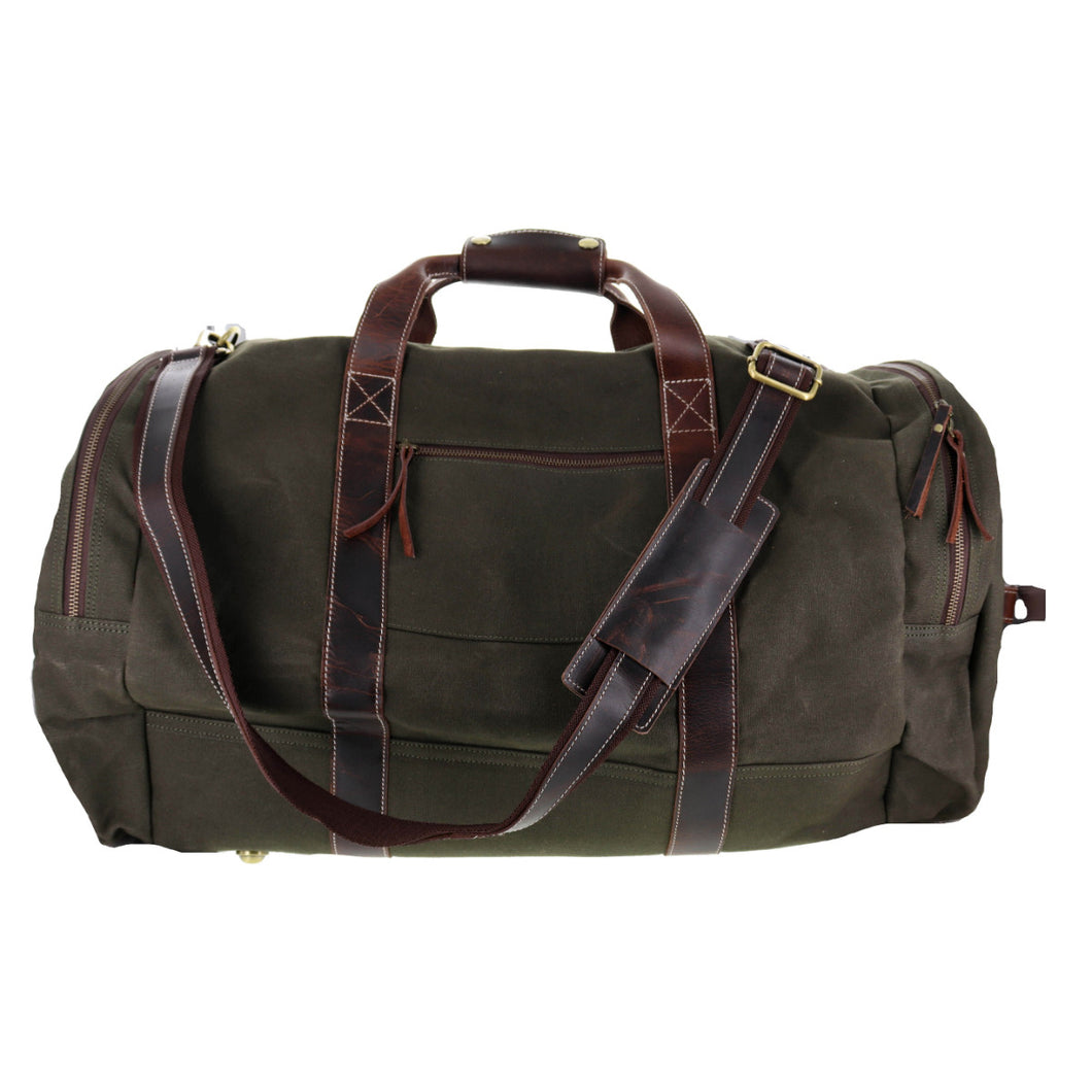 Moss Canvas Duffel Bag