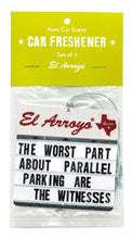 El Arroyo Parallel Parking Car Air Freshener (2 pack)