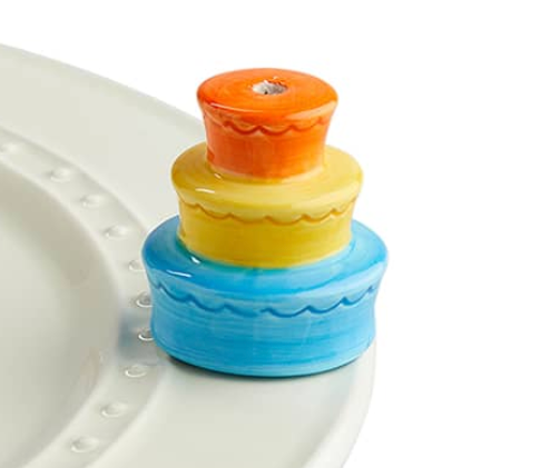 Candle Holder Birthday Cake Mini