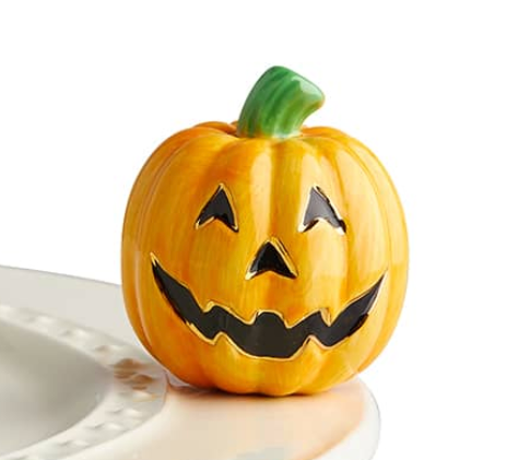 Nora Fleming Jack O' Lantern Pumpkin Mini