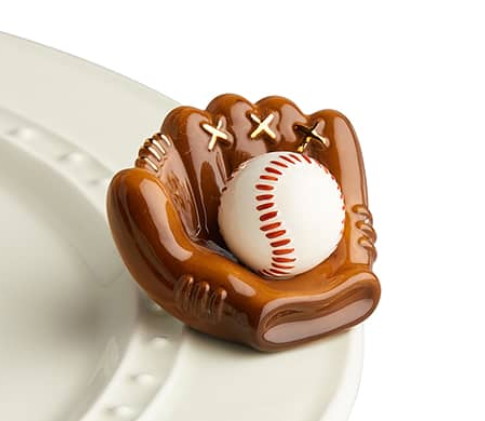 Nora Fleming Baseball Glove Mitt Mini