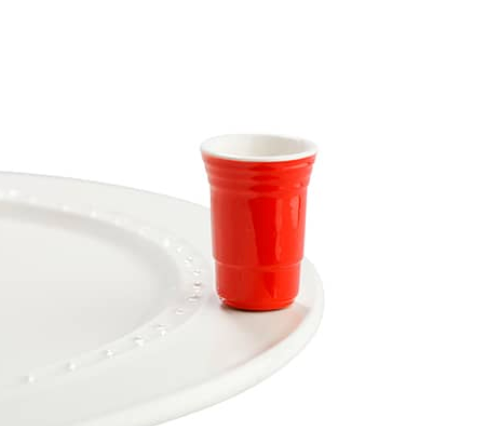 Nora Fleming Red Solo Cup Mini
