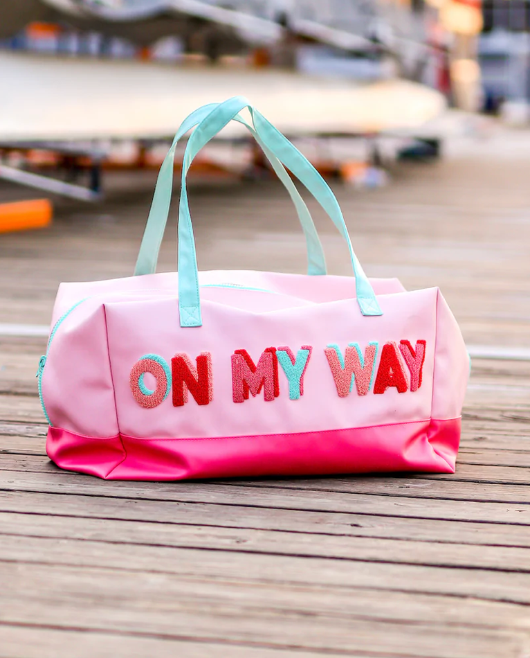 Jadelynn Brooke "On My Way" Duffel Bag