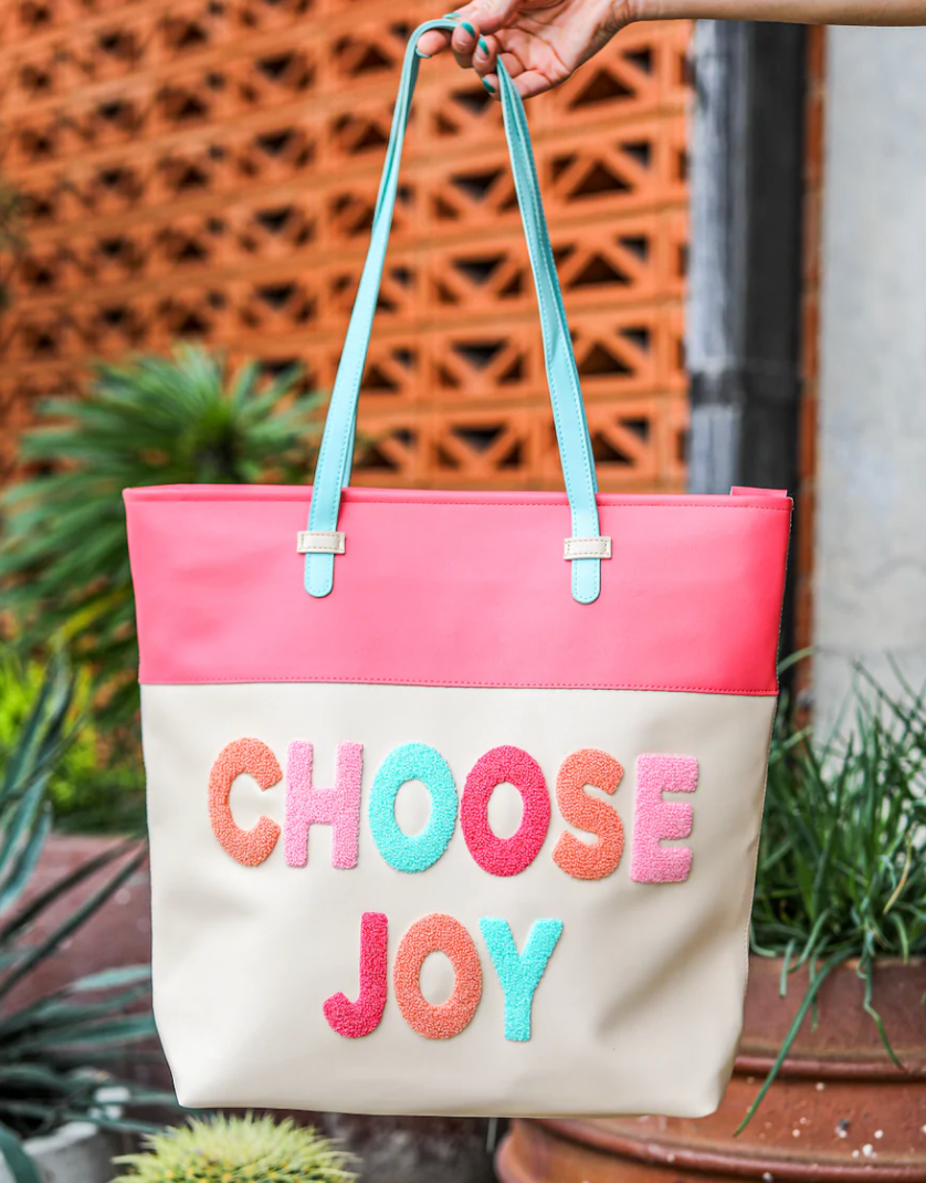 Jadelynn Brooke "Choose Joy" Tote